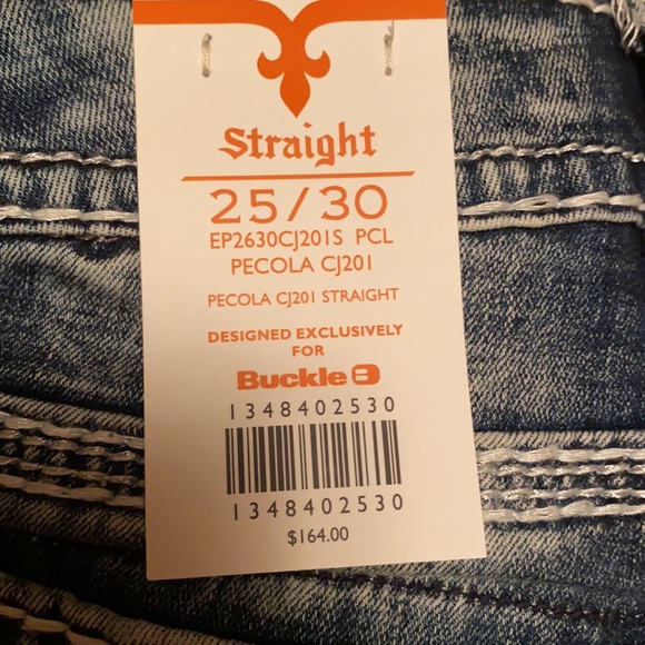 Rock Revival PECOLA 🪬🧿🔮straight leg size 25🌀FULL BLING♨️ - Picture 8 of 8